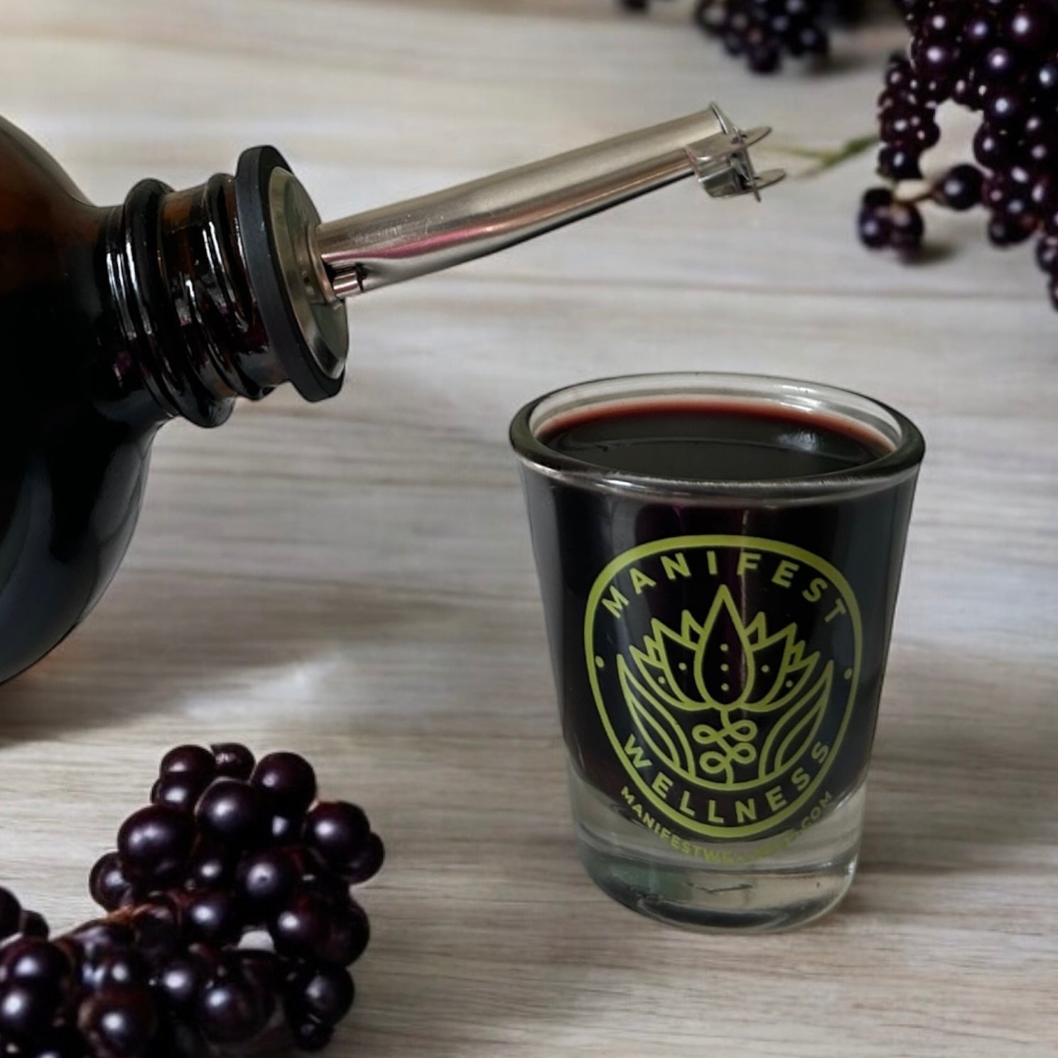 Elderberry Syrup Pourer Stainless Steel