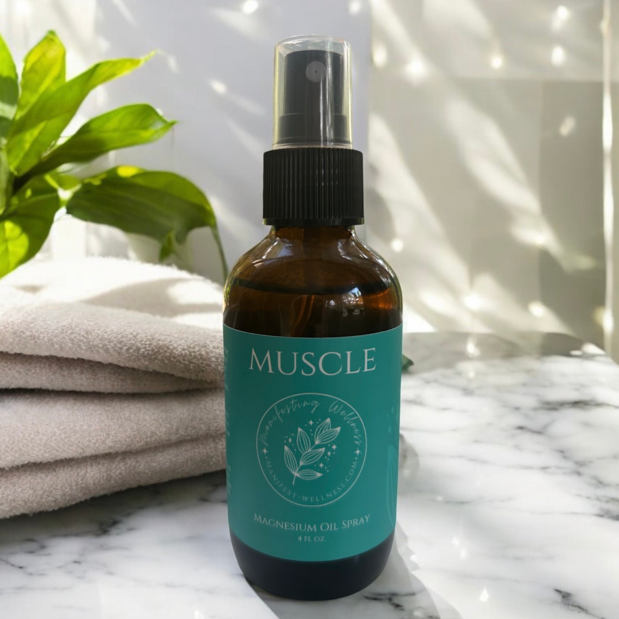 Magnesium Oil Muscle Spray with Soothing Essential Oils