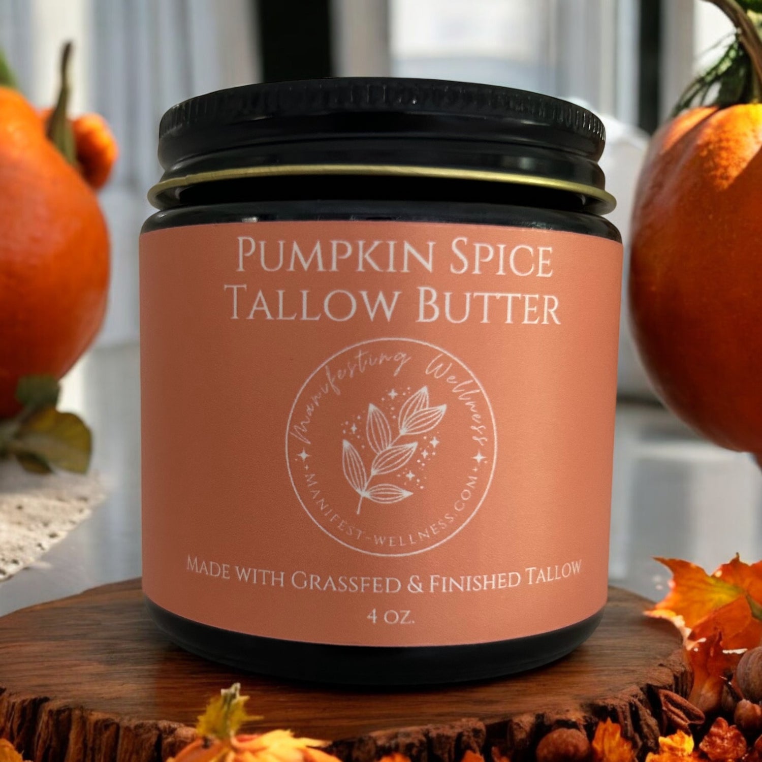 Pumpkin Spice Grass-fed Tallow Butter