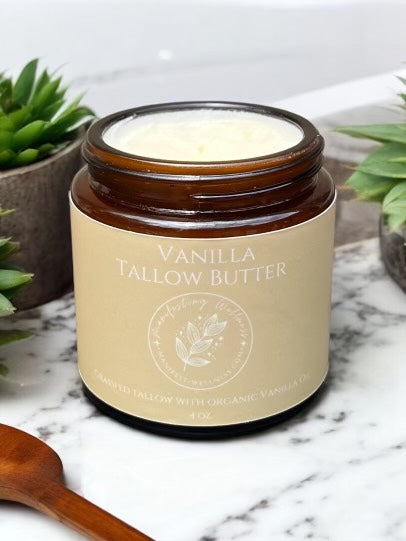 Vanilla Grass-fed Tallow Butter