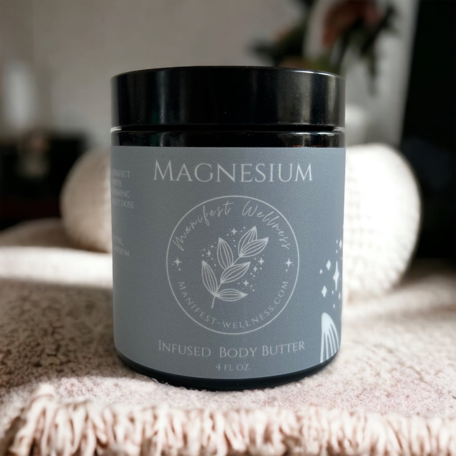 Magnesium Butter Unscented made with Zechstein Magnesium